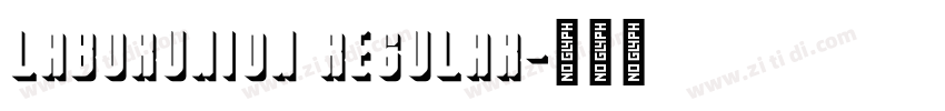 LaborUnion Regular字体转换